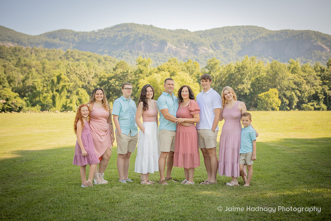 Black Mountain Family Photographer Session at Lake Lure, NC Morse Park