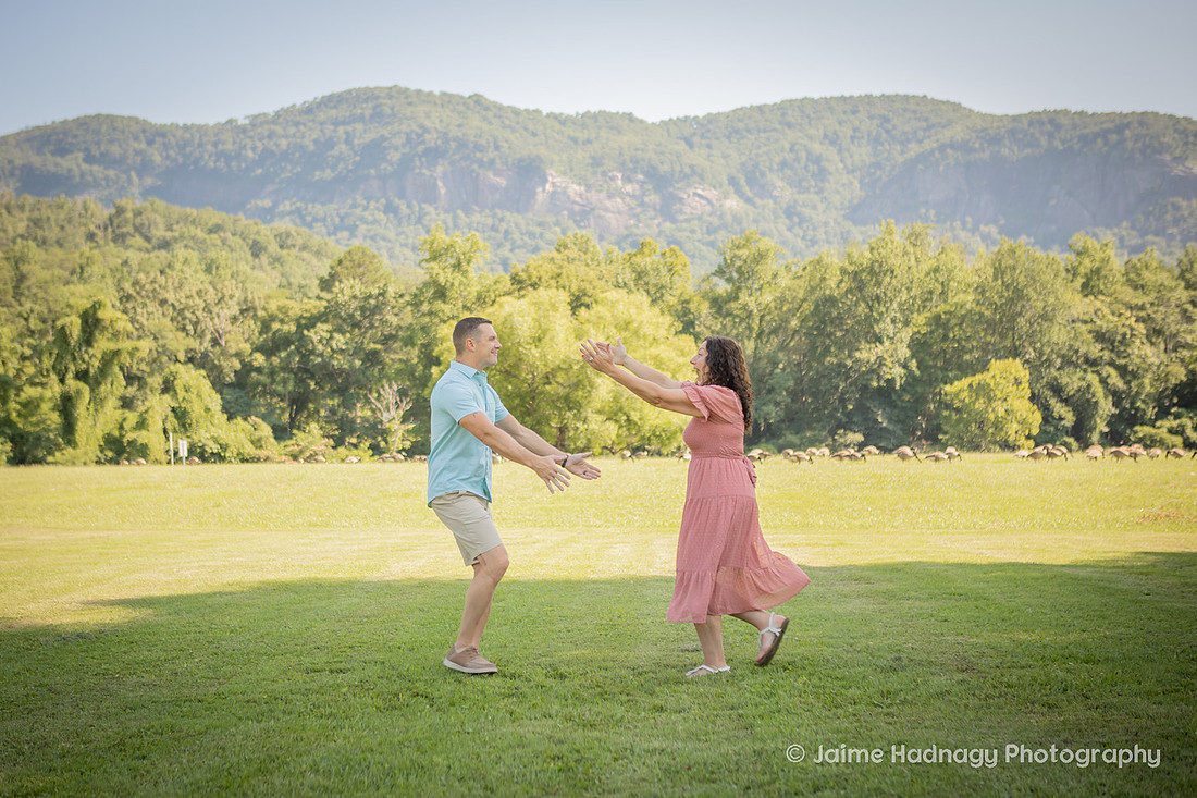 Black Mountain Family Photographer Session at Lake Lure, NC Morse Park