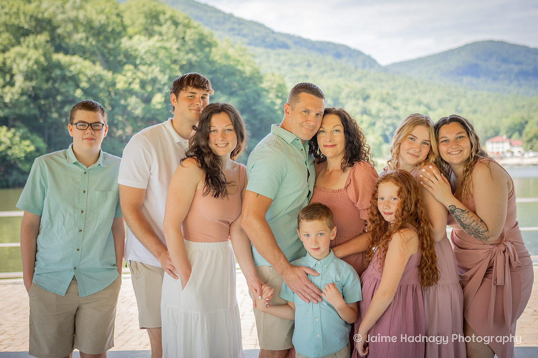 Family Photos at Lake Lure