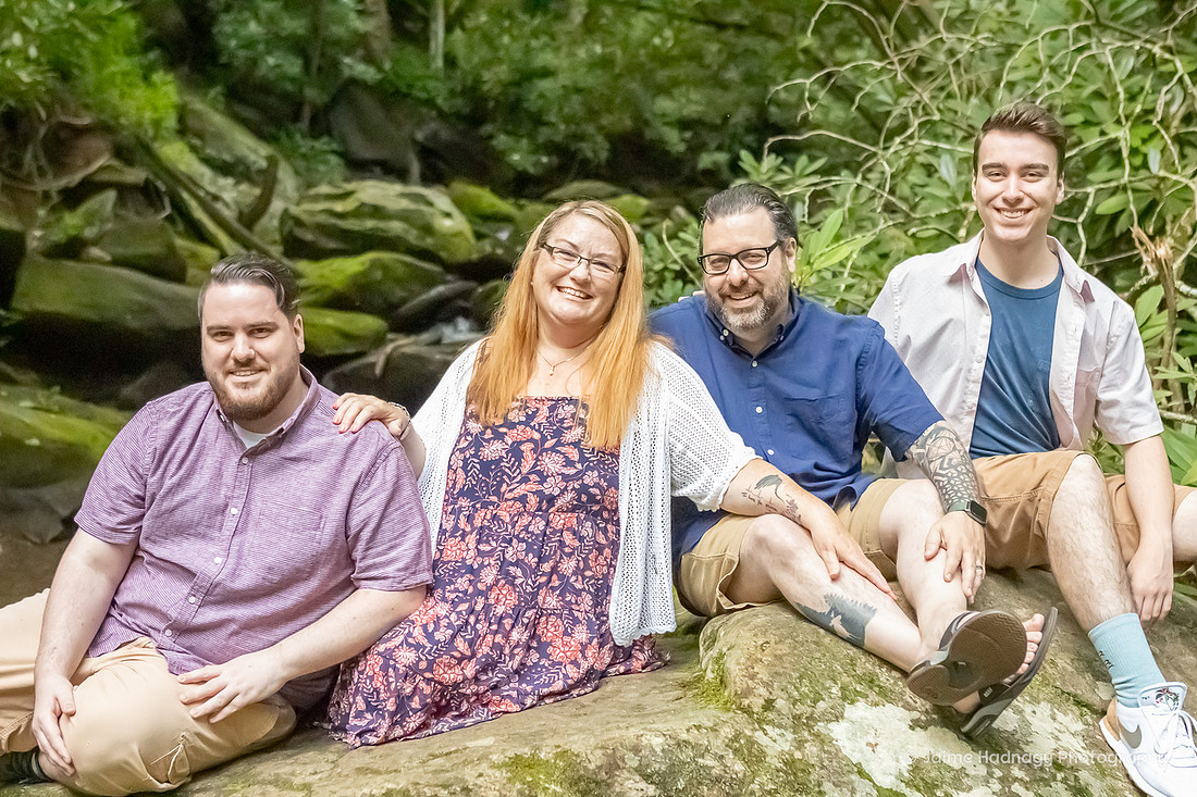 Family Photos in the Forest | Asheville Photographer
