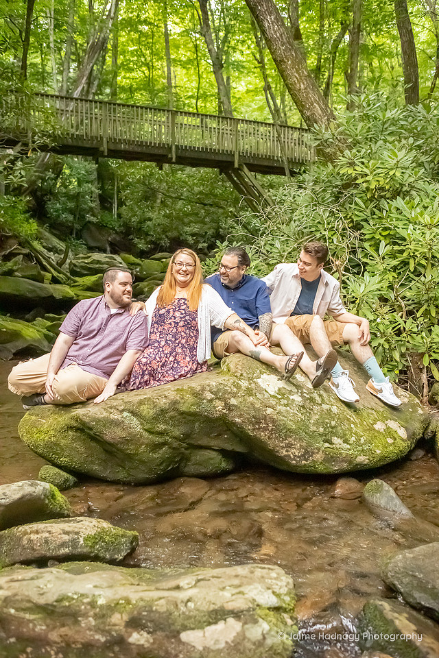Family Photos in the Forest | Asheville Photographer
