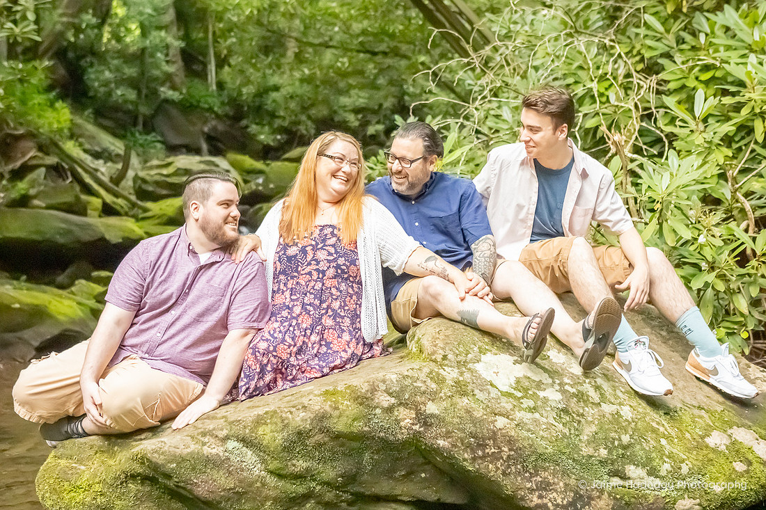 Family Photos in the Forest | Asheville Photographer