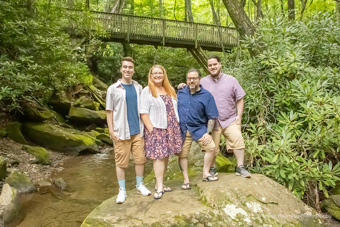 Family Photos in the Forest | Asheville Photographer