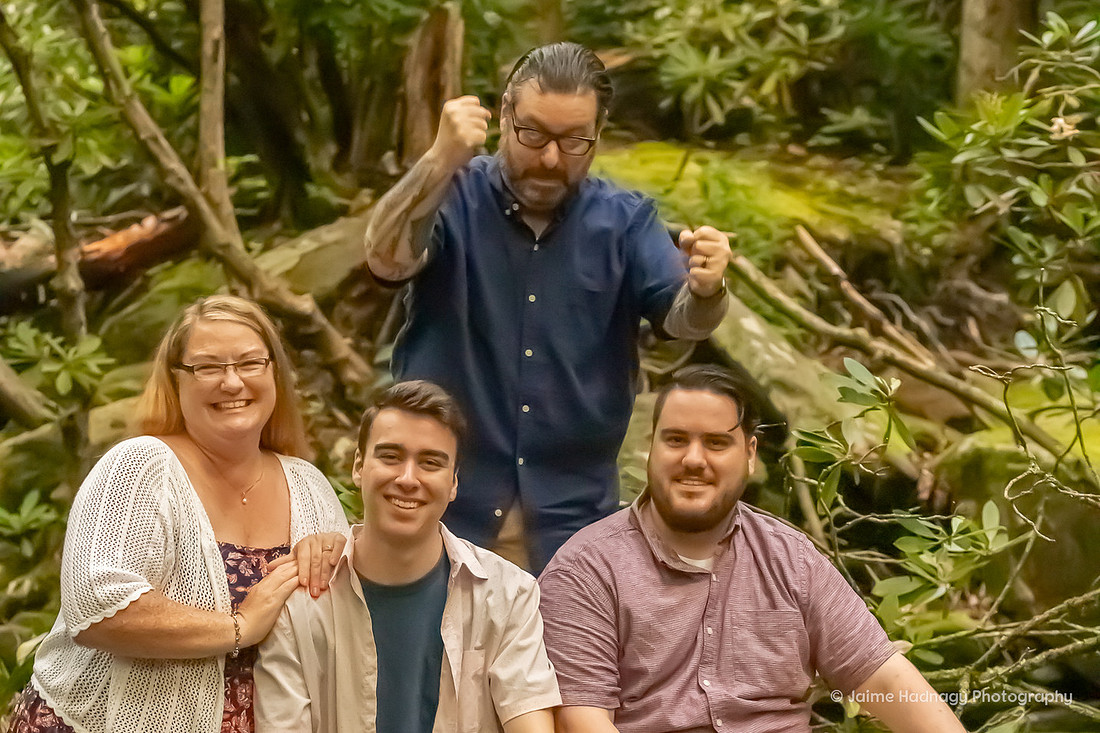Family Photo Fun in Asheville