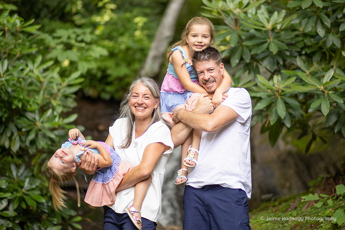 Asheville Photographer Comes to Family's AirBnb
