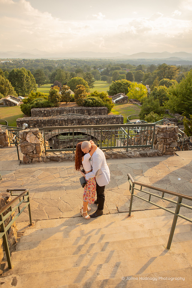 Asheville Surprise Proposal Photographer