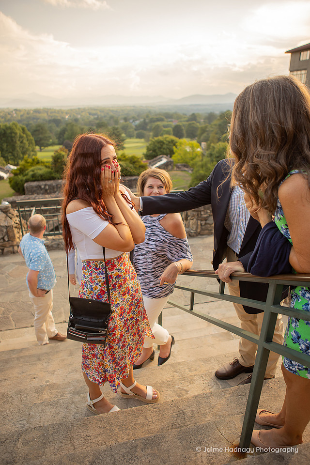 Asheville Surprise Proposal Photographer