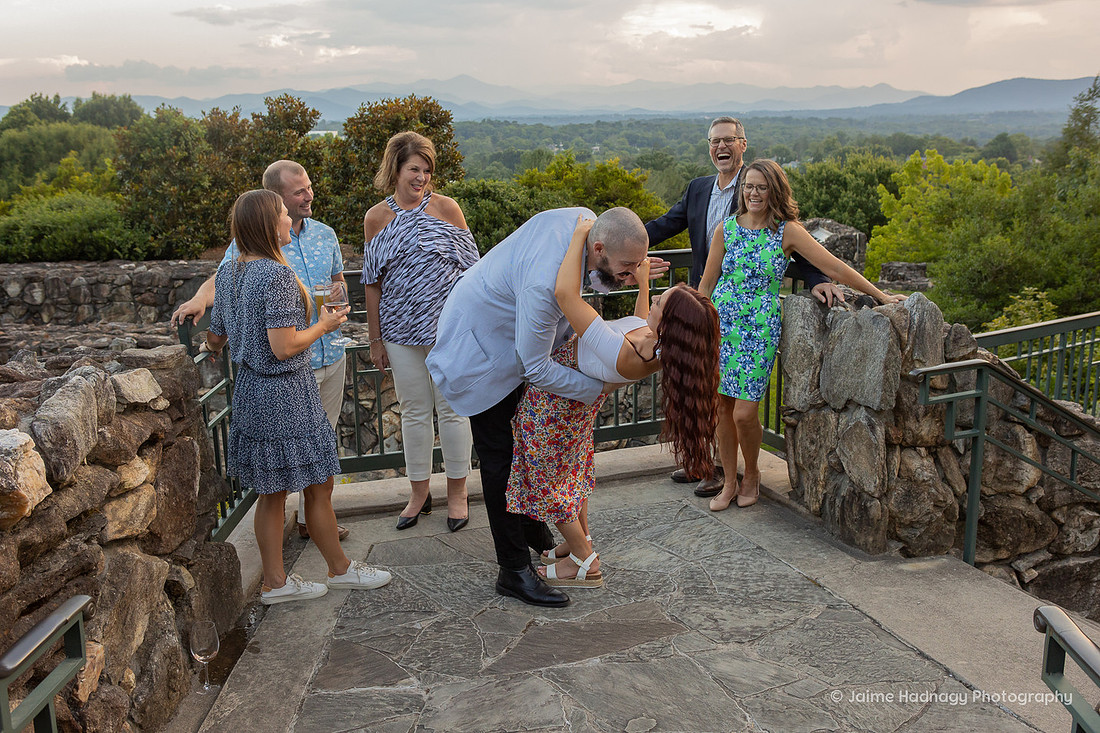 Asheville Surprise Proposal Photographer