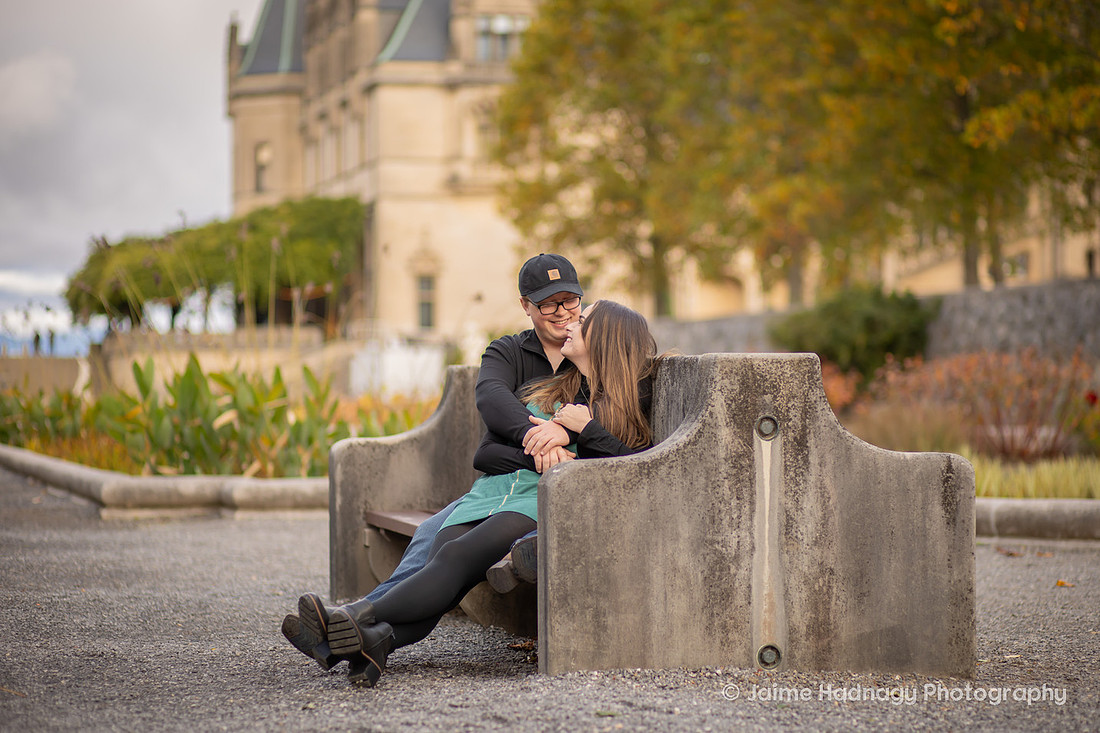 Engagement at Biltmore Estate | Asheville Proposal Photography