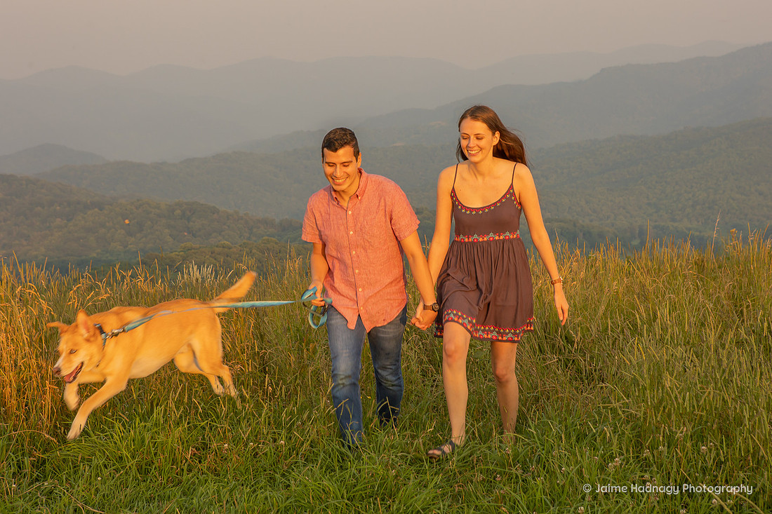 Asheville Engagement Photographer Max Patch Proposal