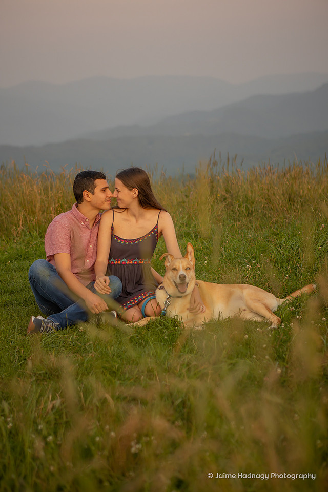 Asheville Engagement Photographer Max Patch Proposal