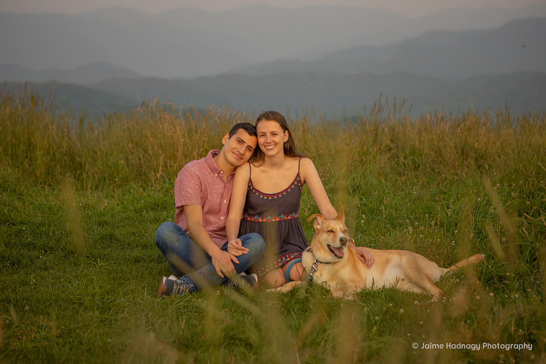 Asheville Engagement Photographer Max Patch Proposal