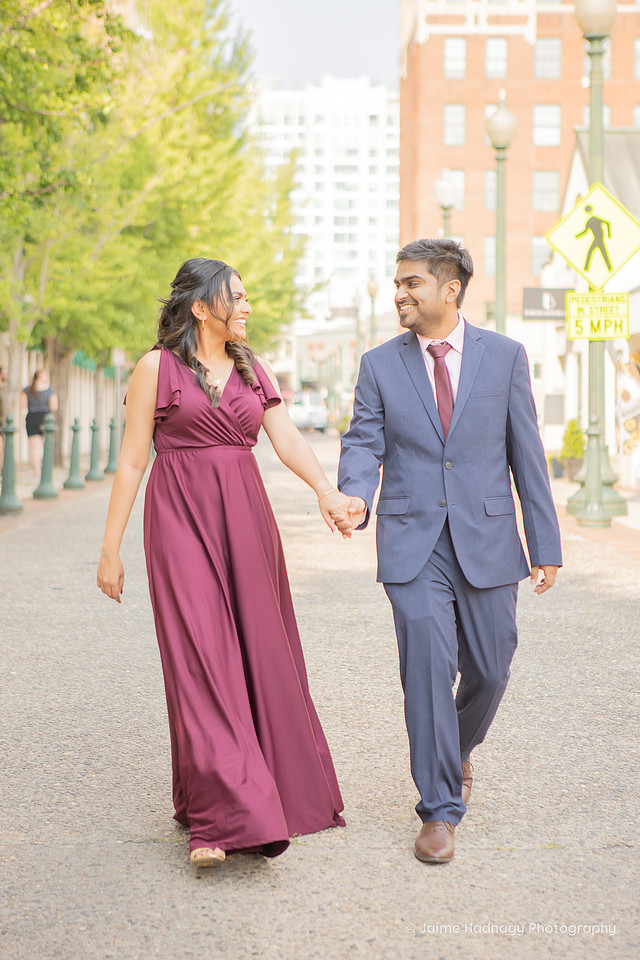 Engagement Photography Session in Downtown Asheville
