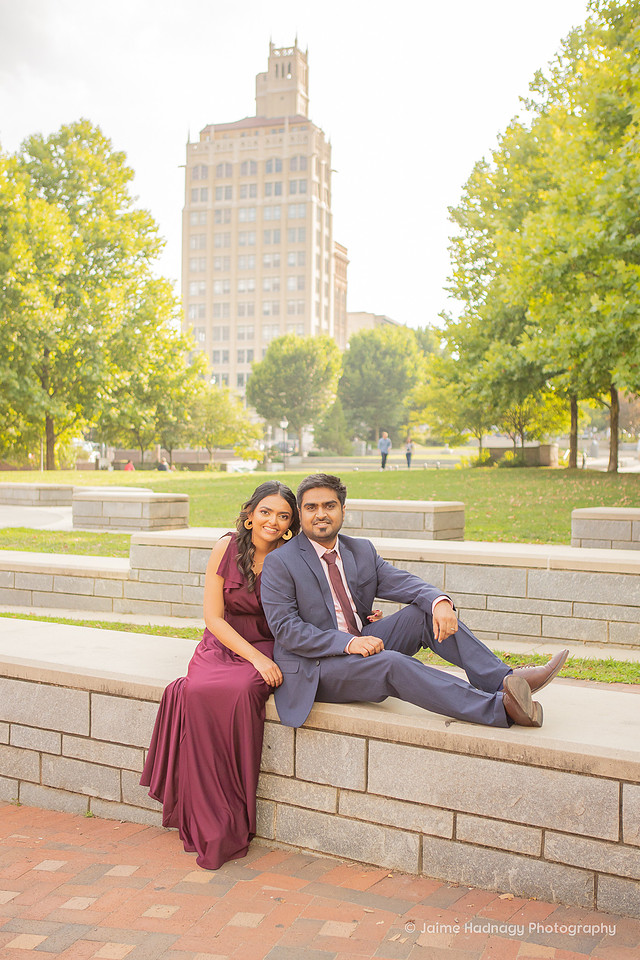 Engagement Photography Downtown Asheville Urban Style