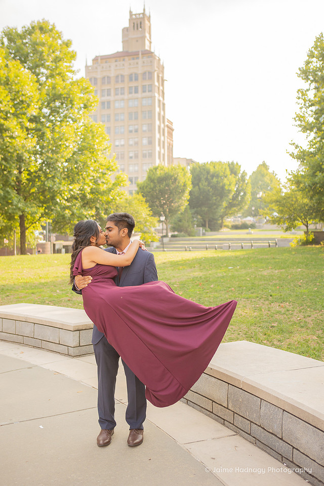 Engagement Photography Downtown Asheville Urban Style