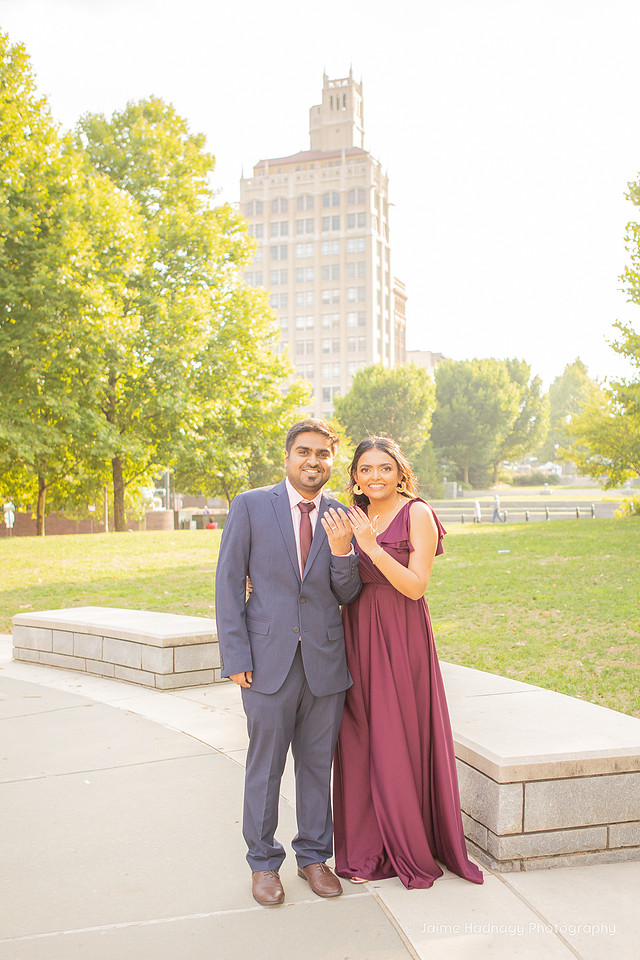 Engagement Photography Downtown Asheville Urban Style