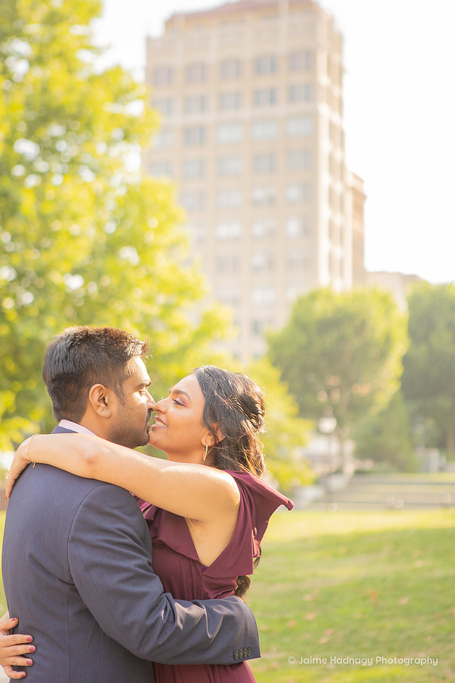 Urban Engagement Photos in Downtown Asheville | Photographer