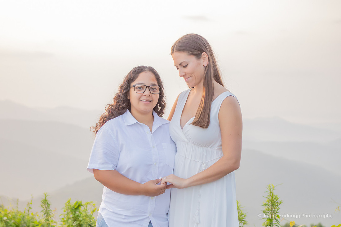 Mountain Engagement Session | Asheville Proposal Photographer