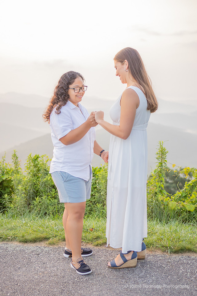 Mountain Engagement Session | Asheville Proposal Photographer