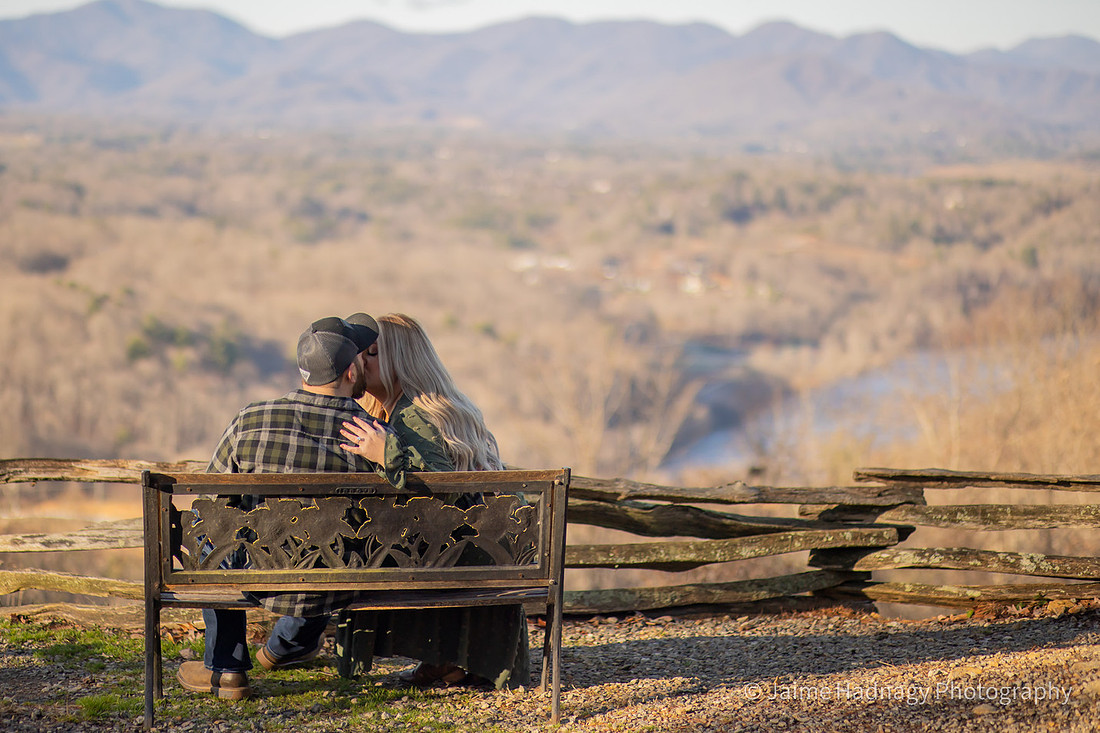 Asheville Engagement Pictures | Romantic COuple