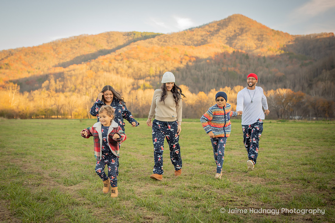 Christmas Proposal | Asheville Family Photographer