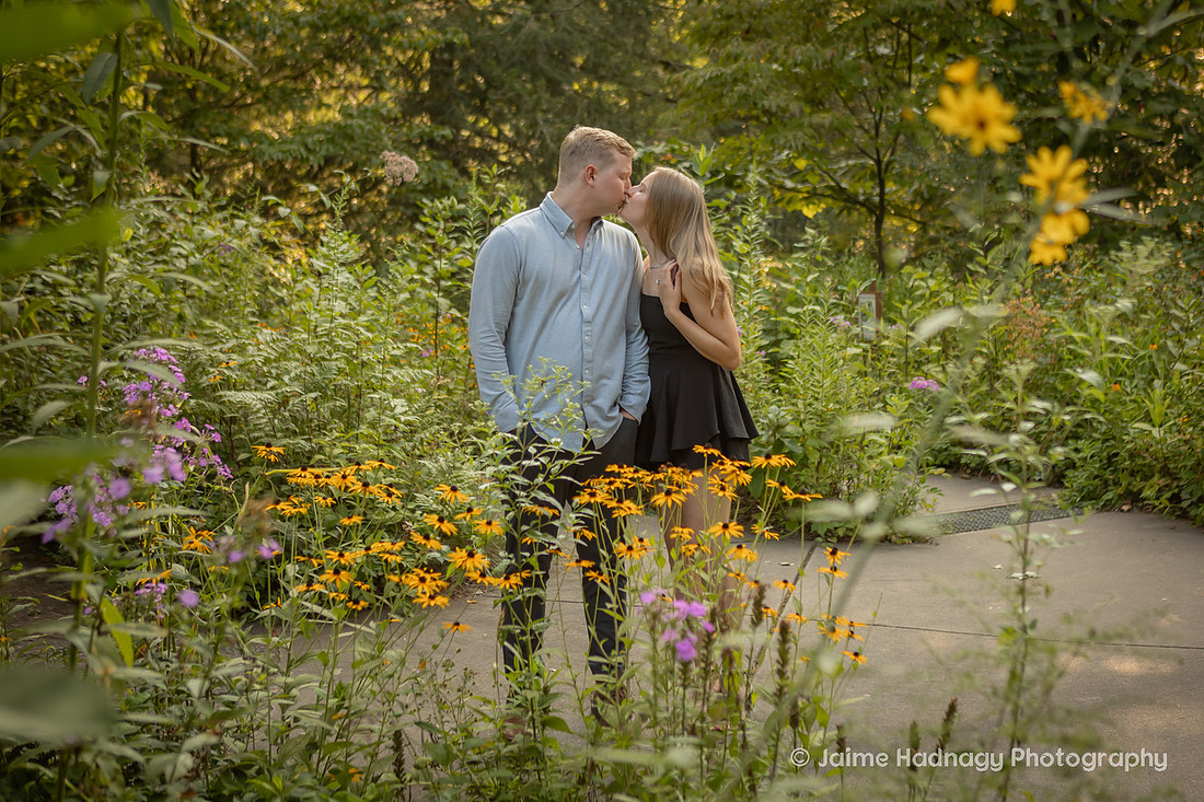 Fairytale Engagement Photos at Botanical Gardens in Asheville | Photography
