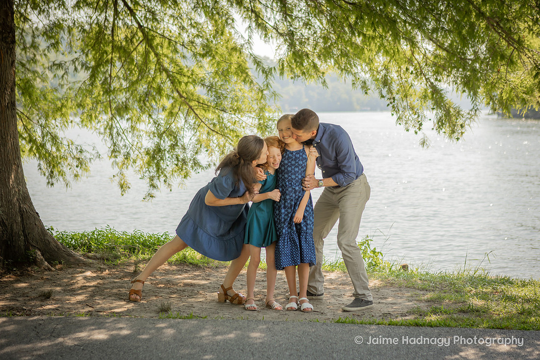 Lake Lure NC Outdoor Family Photography Session with Mountains | Asheville Family Photographer