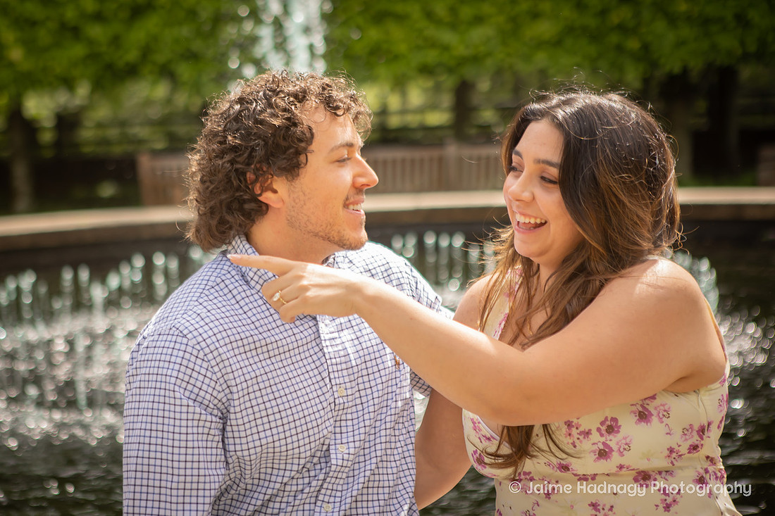 Engagement Photography at the Arboretum in Asheville