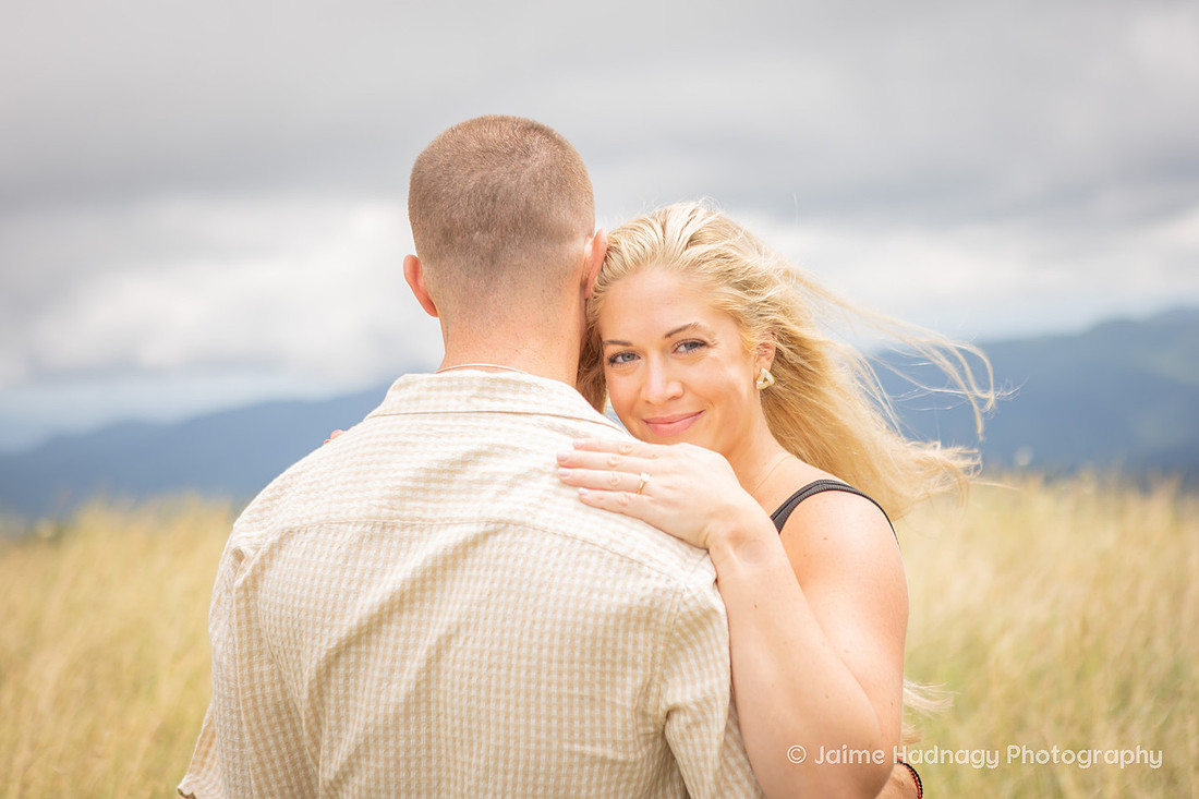 Romantic Hiking Proposal | Asheville Engagement Photographer