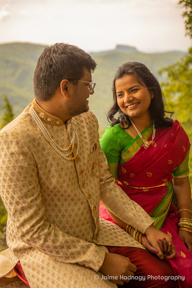 Indian Elopement Photos on The Blue Ridge Parkway