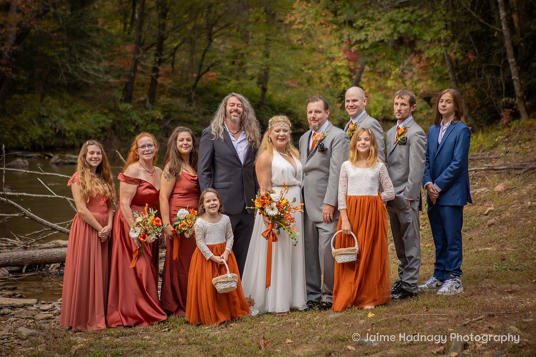 Outdoor Wedding Ceremony | Asheville Wedding Photographer