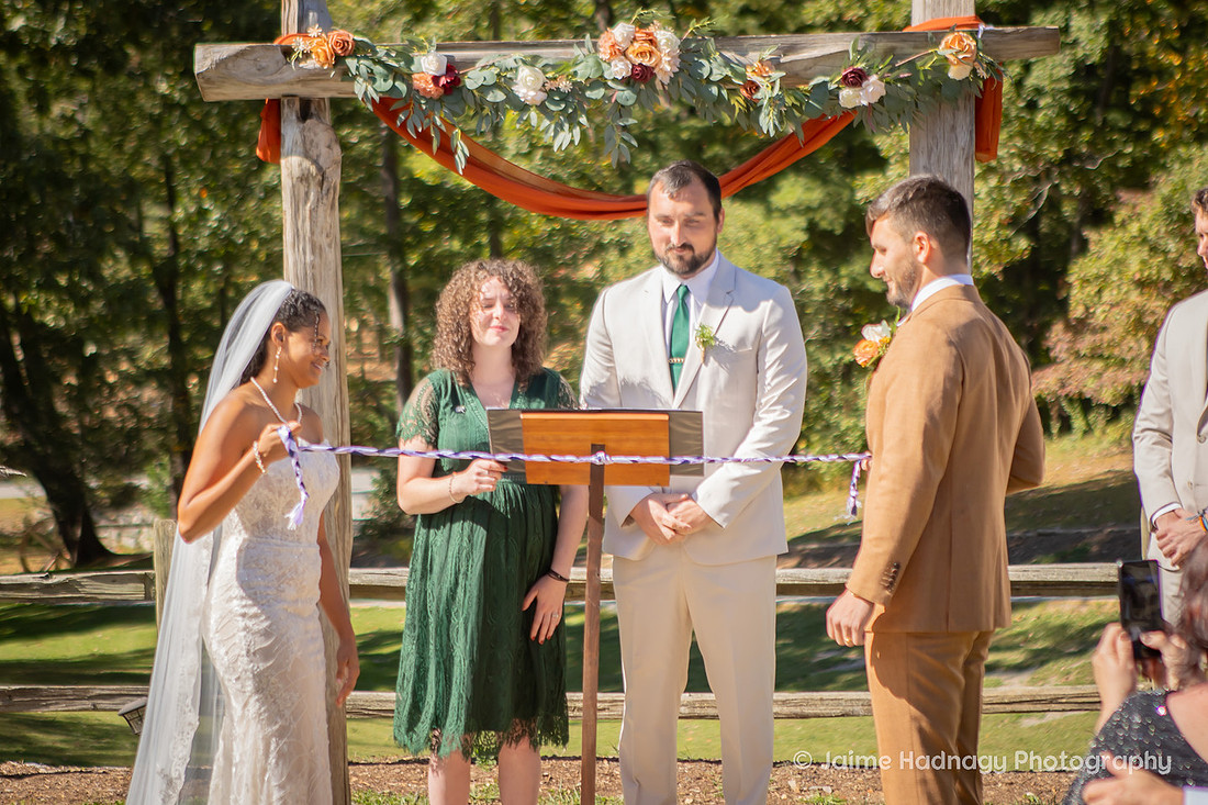 Tie the Knot in a Wedding Handfasting | Asheville Photographer