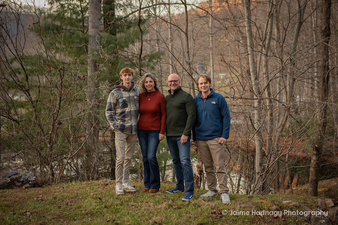 Fall Extended Family Photos in Asheville