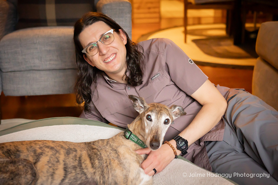 End of Life Photoshoot for Senior Dog | Asheville Pet Photographer