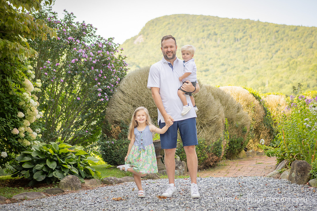 Vacation Family Photography at Rental Home | Asheville Photographer