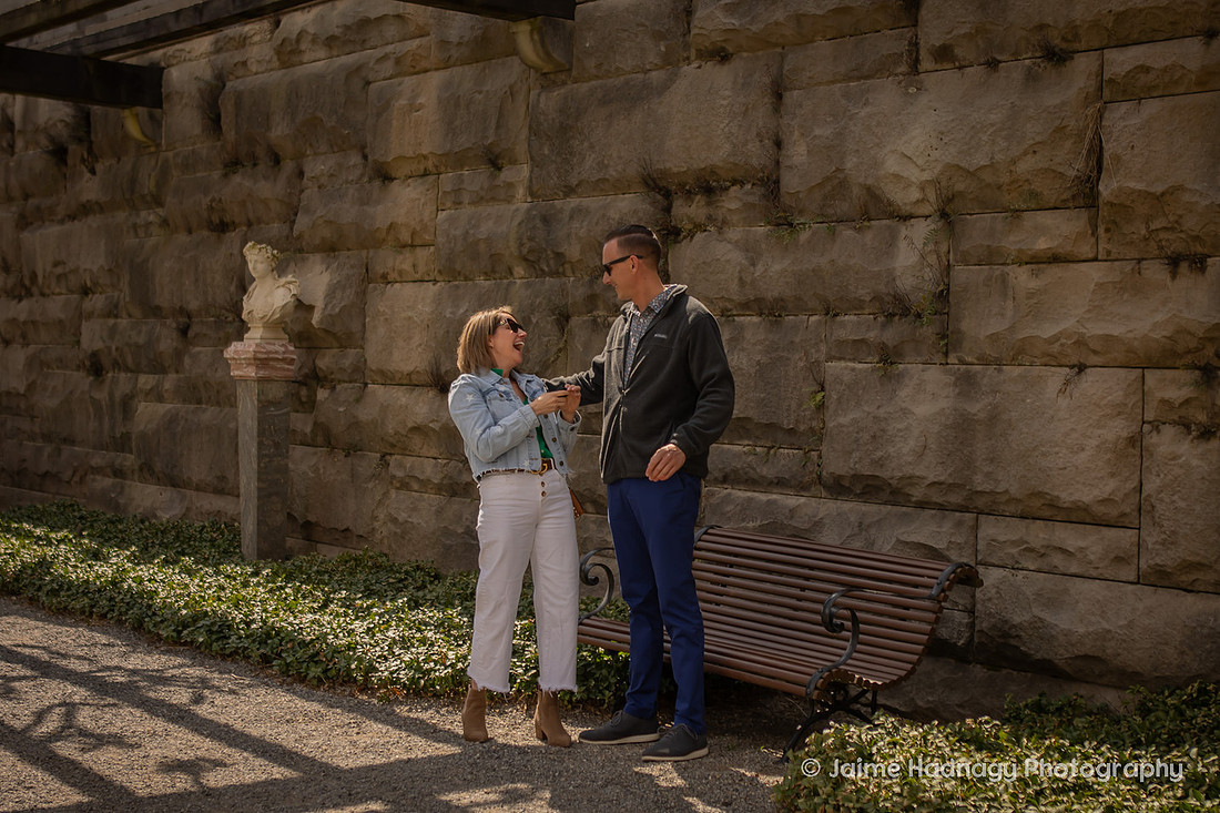 Proposal Photography at the Pergola at Biltmore Estate