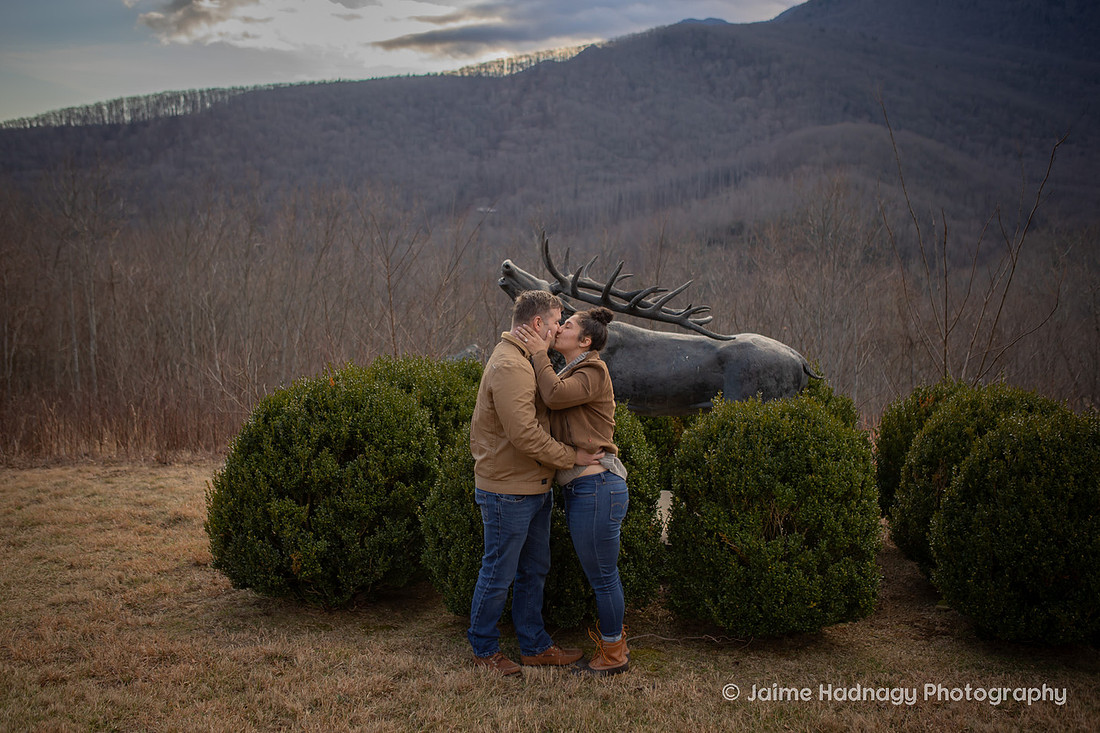 Engaged in Burnsville | WNC Photographer