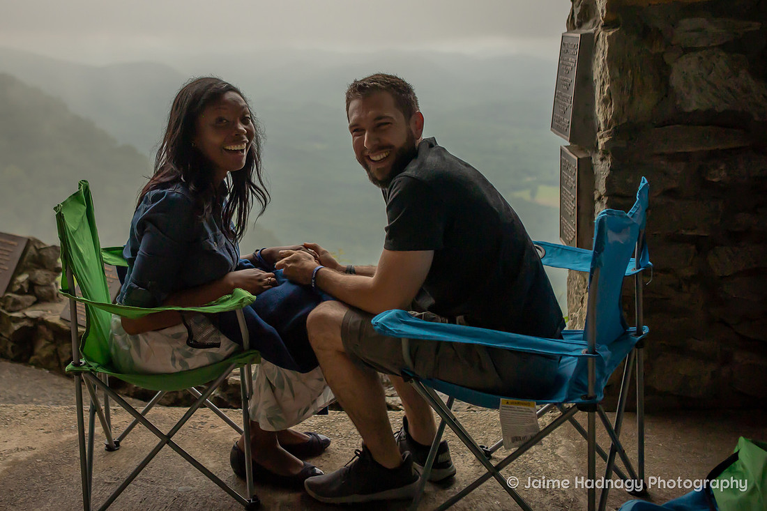 Engagement Photographer | Surprise Proposal at Pretty Place