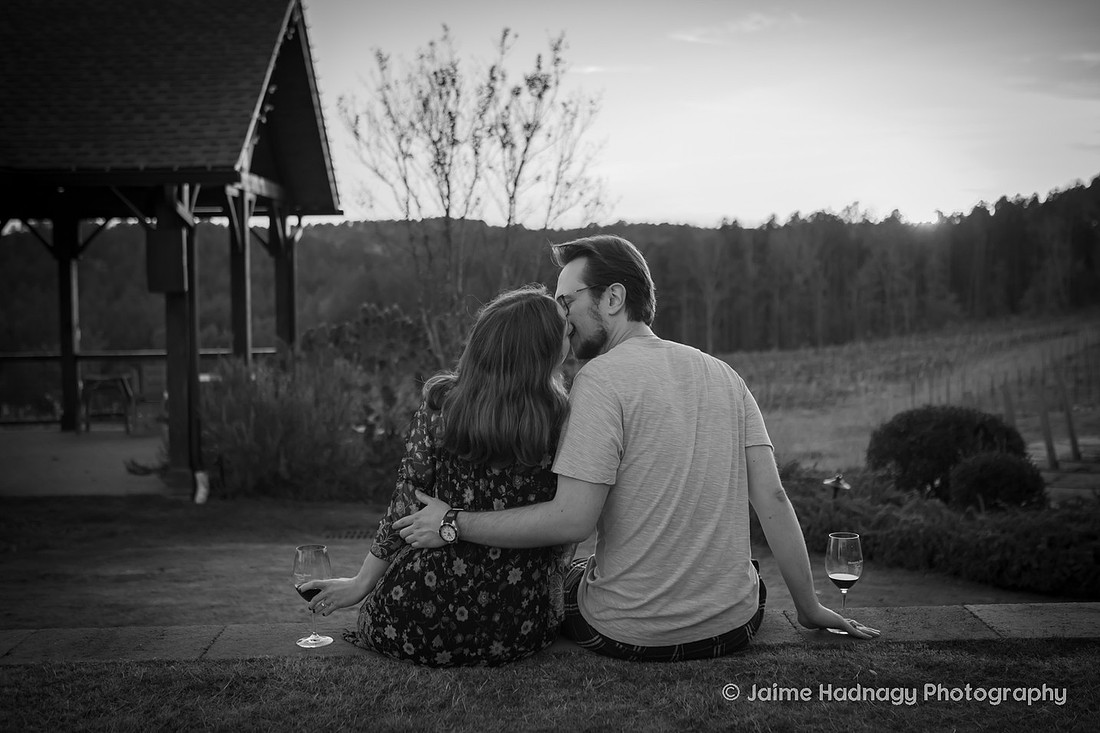 Couple Drinking Wine