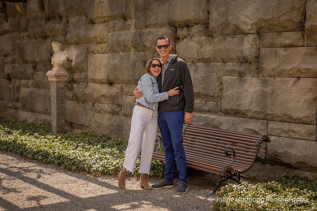 Proposal Photography at the Pergola at Biltmore Estate