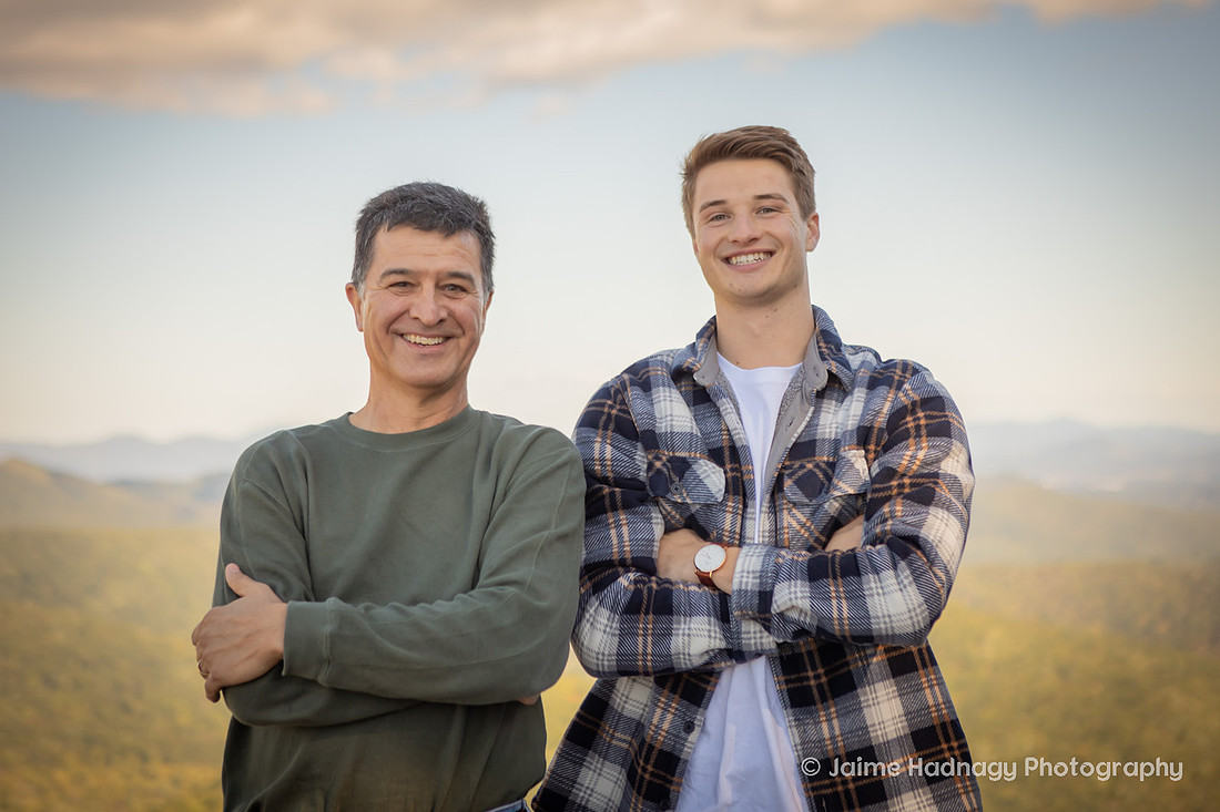 Family Photos with Teenagers in the Mountains | Asheville Photographer