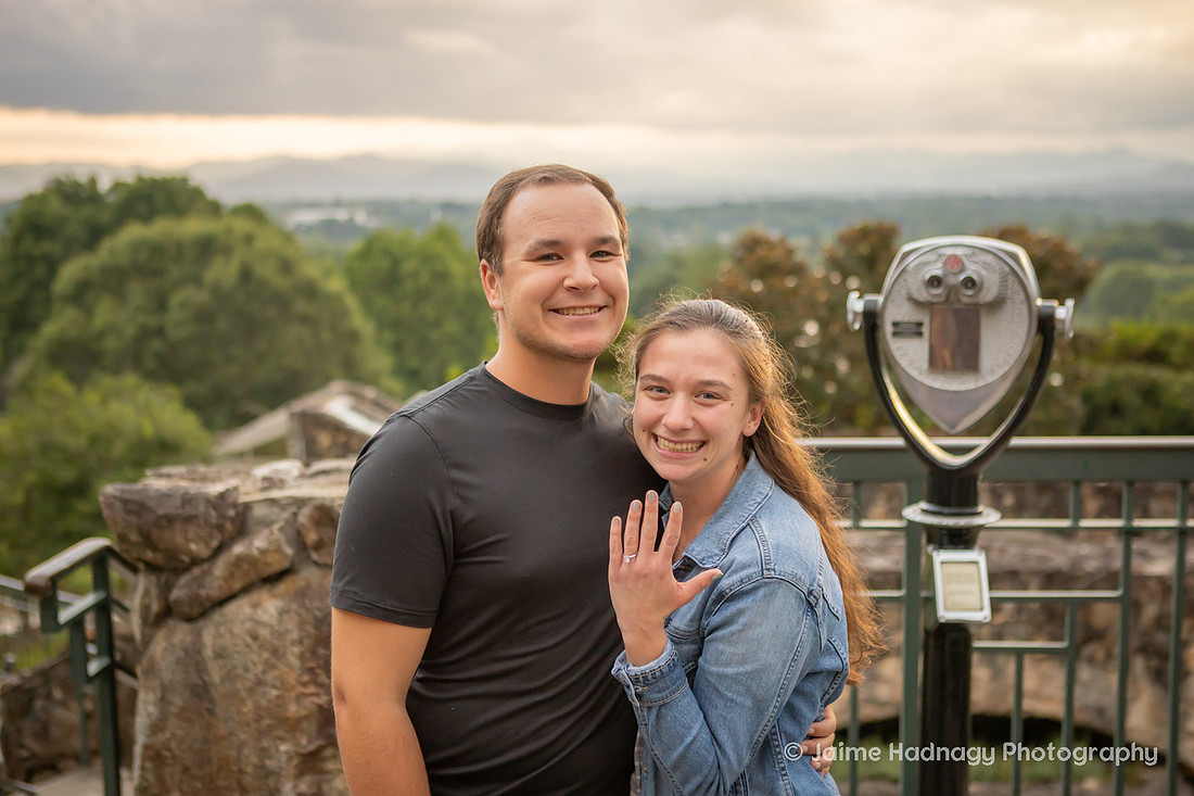 Asheville Proposal Photography 