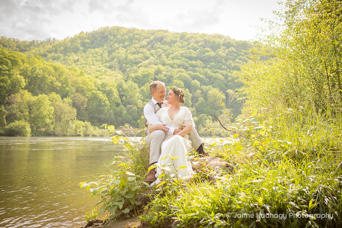 Elopement Photography by The French Broad River | Asheville Photographer