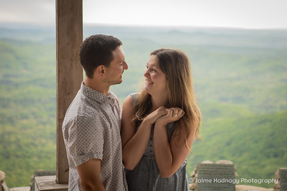 Getting Engaged at Pretty Place | Asheville Proposal Photographer