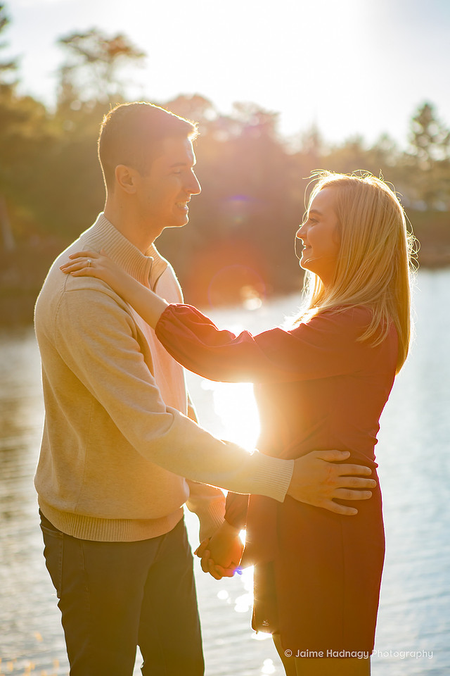 Engagement Session at Lake Louise | Asheville Photographer