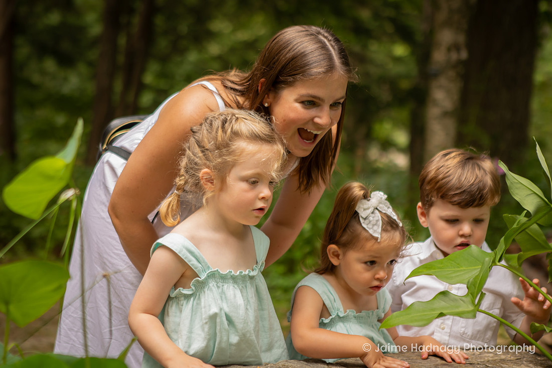 Family Photos with Grandchildren and Grandmother