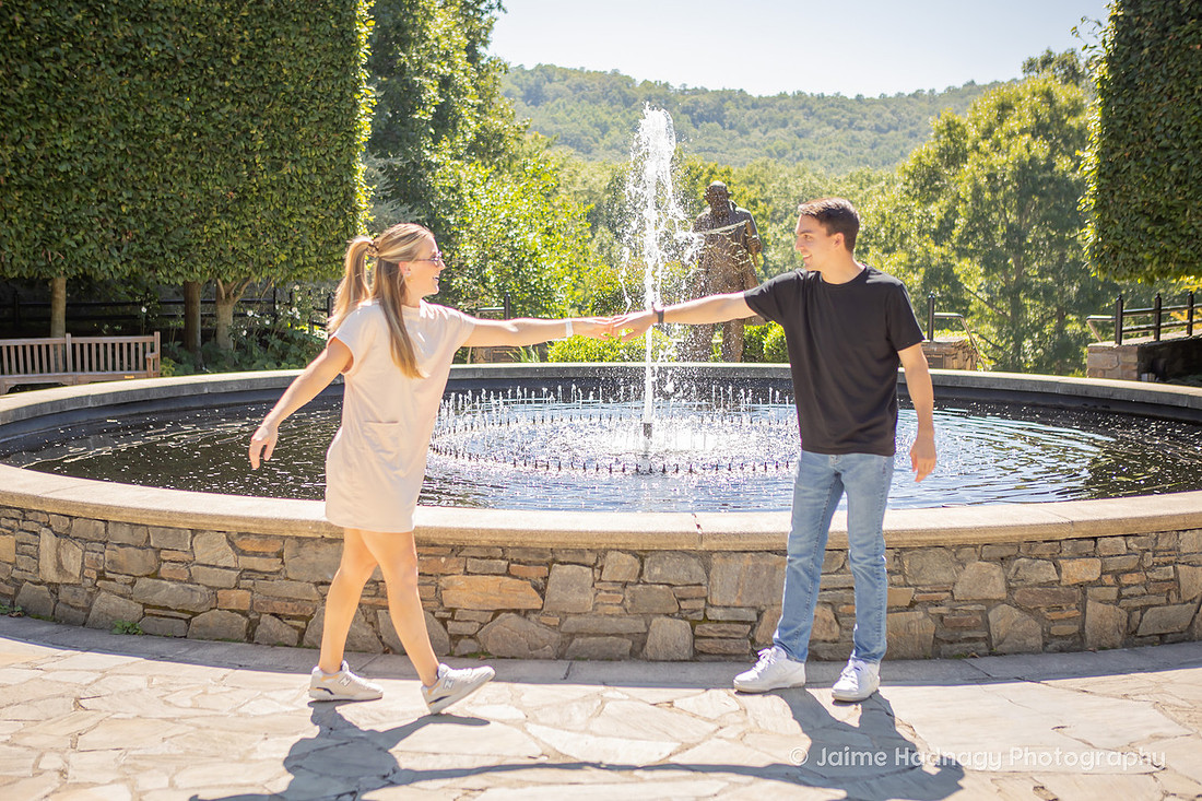 Engagement Photos at The Arboretum