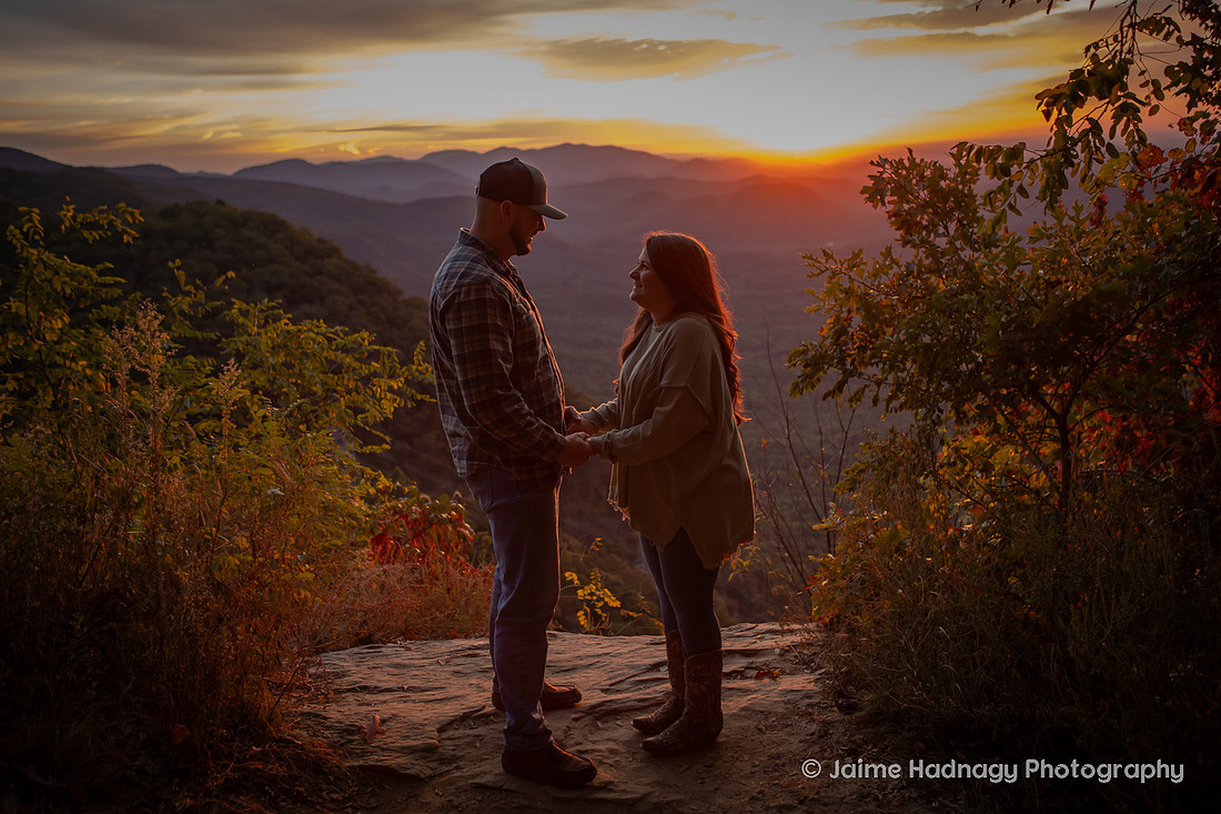 Getting Engaged at Pretty Place Fred Symmes CHapel | Asheville Proposal Photographer