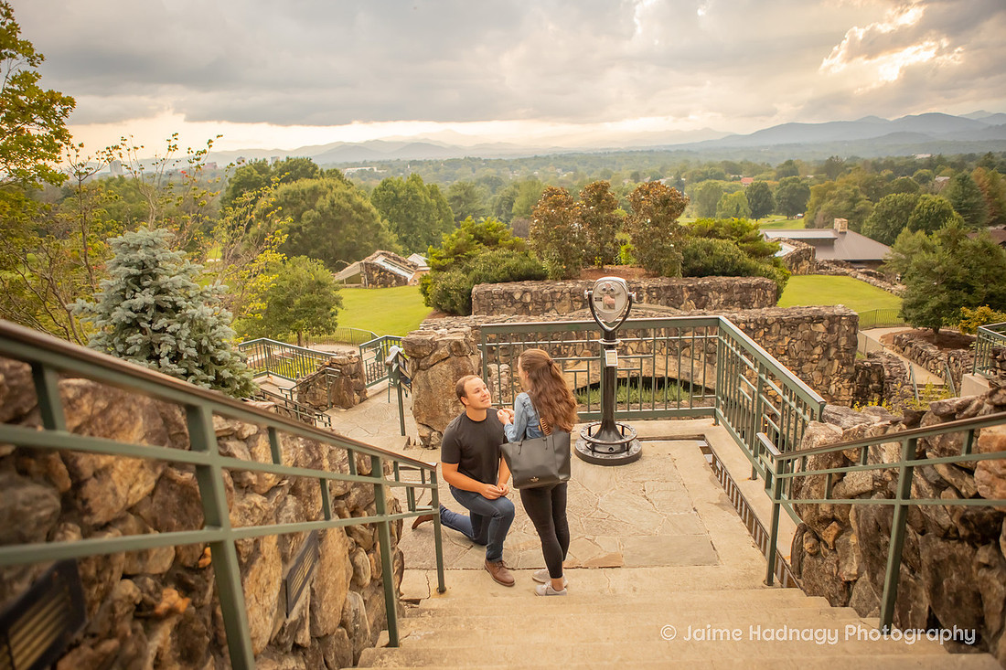 Grove Park Inn Engagement | Asheville Professional Photographer