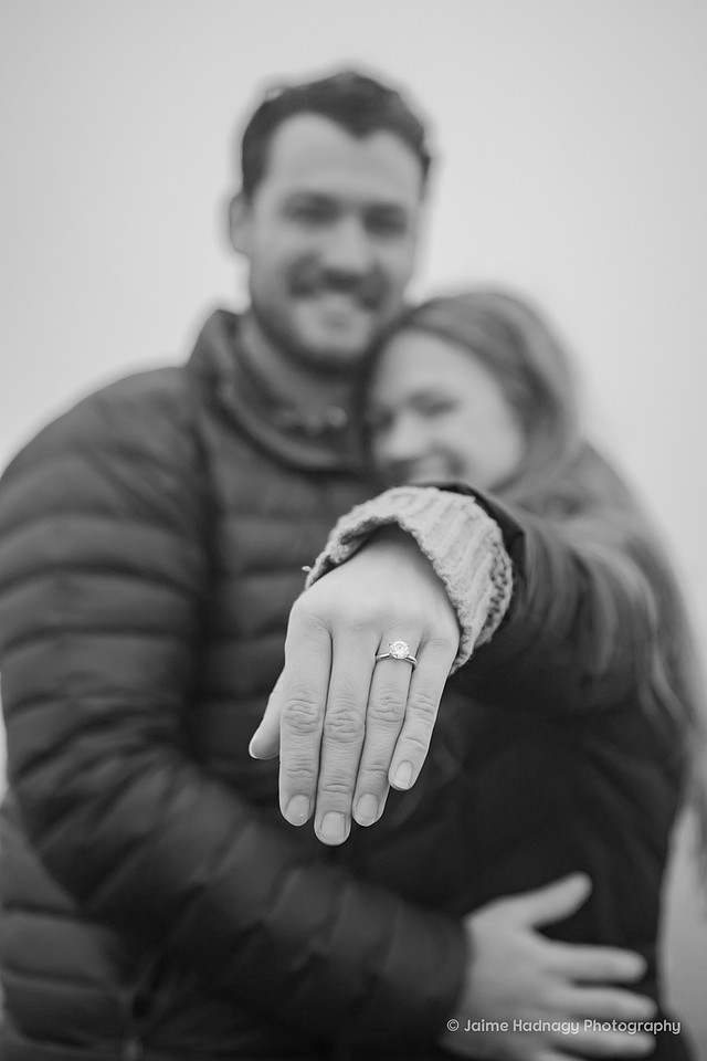 Engagement Photography at Max Patch | Hiking Proposal Asheville Photographer